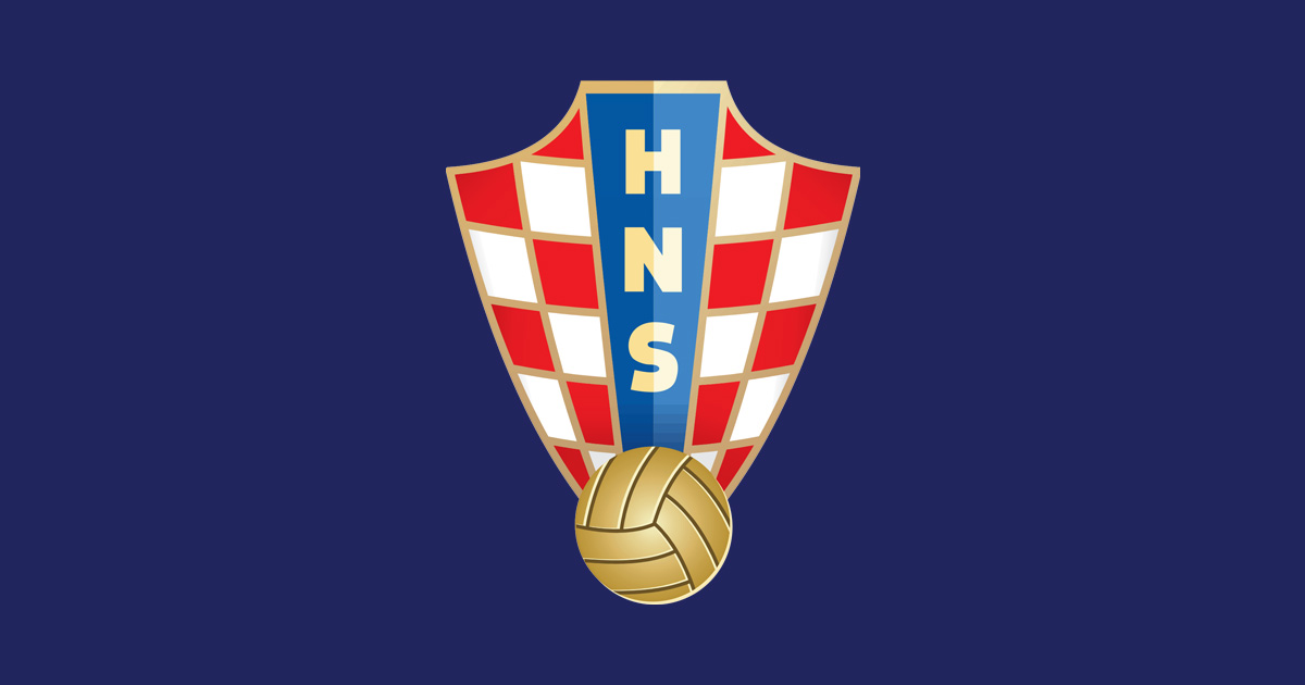 Logo Croatia đặc sắc với thiết kế ca rô lạ mắt